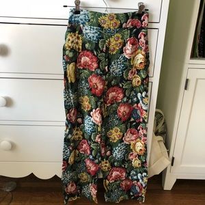 Fun and Flirty Floral Print Pants